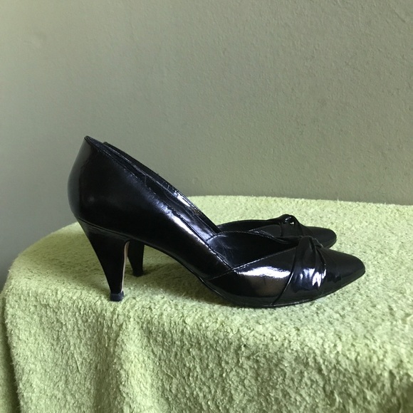 GLORIUS made in Brazil Women’s Patent Leather Black Heels Size 6 - Picture 3 of 14